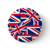 Union Jacks Galore buttons by greenbaby Union Jacks Galore buttons