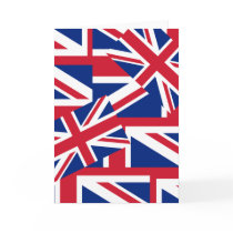 Union Jacks Galore cards by greenbaby Union Jacks Galore cards