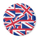 Union Jacks Galore magnets by greenbaby Union Jacks Galore magnets