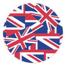 Union Jacks Galore stickers