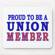 UNION MEMBER mousepads