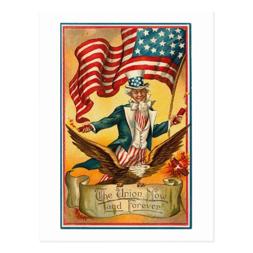 Union Now and Forever Postcard
