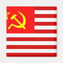 Union Of Soviet States Of America, Democratic Repu Refrigerator Magnets