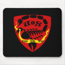 Union of Supervillains Logo Mousepad