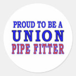 UNION PIPE FITTER STICKER