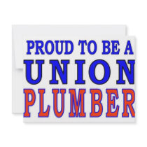 UNION PLUMBER invitations by ALMOUNT UNION PLUMBER invitations