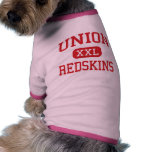 Union - Redskins - Intermediate - Broken Arrow Dog Shirt