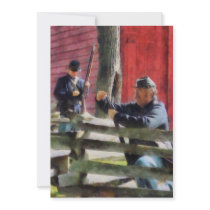 Union Soldier Loading Rifle Announcements