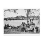 Union soldiers guarding the Potomac River in 1861 Post Card