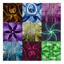 Union Squares 3 posters by abstract_3D_design Union Squares 3 posters
