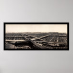 Union Stockyards Photo 1907 Print