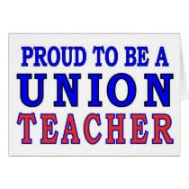 UNION TEACHER cards