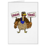 Union Yes - Talking Turkey Card