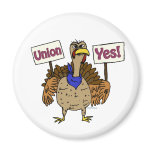 Union Yes - Talking Turkey magnets