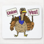 Union Yes - Talking Turkey Mouse Pads