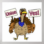 Union Yes - Talking Turkey posters
