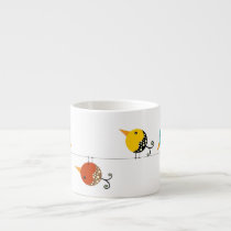 Unique Birds Espresso Cup