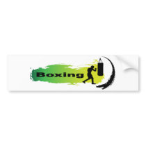 Unique Boxing Bumper Sticker