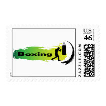 Unique Boxing Postage Stamps