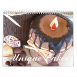 Unique Cakes Wall Calendar