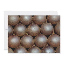 Unique Cannon balls Custom Announcements