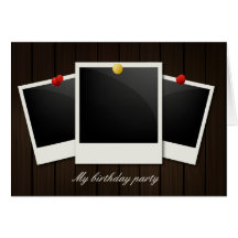 unique card with your photos