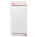 Unique Colorful floral and Paisley pattern Rack Cards