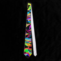 Unique Colorful Patterned Tie