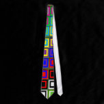 Unique Colorful Patterned Tie ties