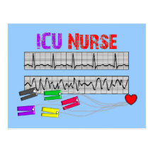 Unique Design ICU Nurse Gifts Postcards