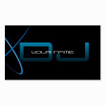 Unique DJ Business Card business cards