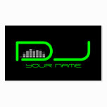 Unique DJ Business Card business cards
