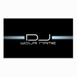 Unique DJ Business Card business cards