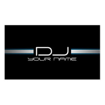 Unique DJ Business Card