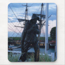 Unique Fisherman mousepad mousepads