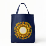 Unique Flaming Tribal Sun Design Bag