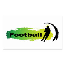 Unique Football Business Cards