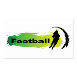 Unique Football Business Cards