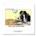 Unique Funny Border Collie Poster posters