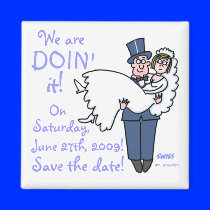 Unique Funny Save The Date Magnet