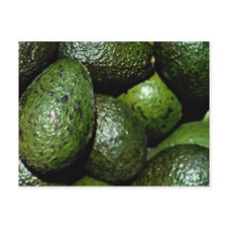 Unique Green avocado Postcard