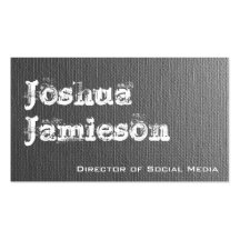Unique Grey Modern Professional Business Cards