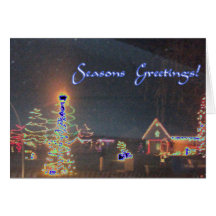 Unique Holiday Season  Image Greeting Cards