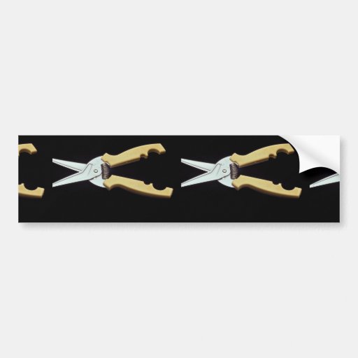 Unique Kitchen shears Bumper Sticker