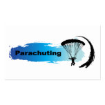 Unique Parachuting Business Card Templates