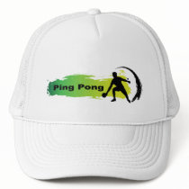 Unique Ping Pong Trucker Hats