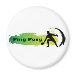Unique Ping Pong Magnet