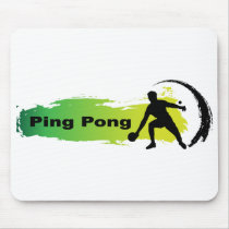 Unique Ping Pong Mousepad