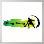 Unique Ping Pong Print