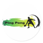 Unique Ping Pong Stickers
